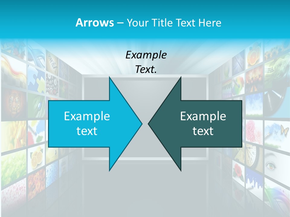Equipment Flat Gallery PowerPoint Template
