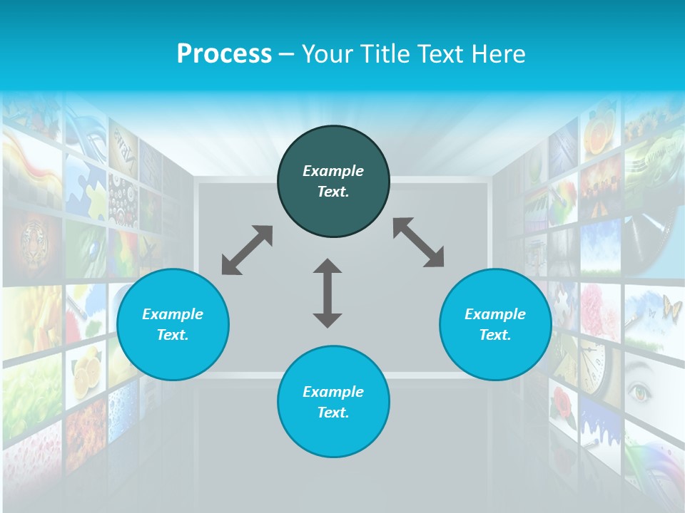 Equipment Flat Gallery PowerPoint Template