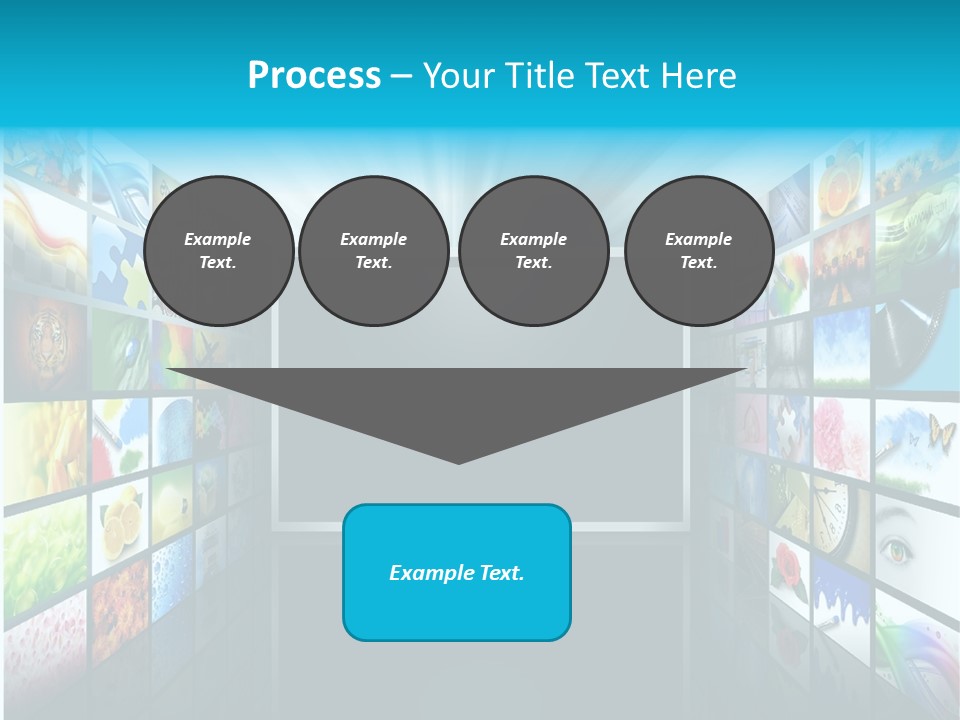 Equipment Flat Gallery PowerPoint Template