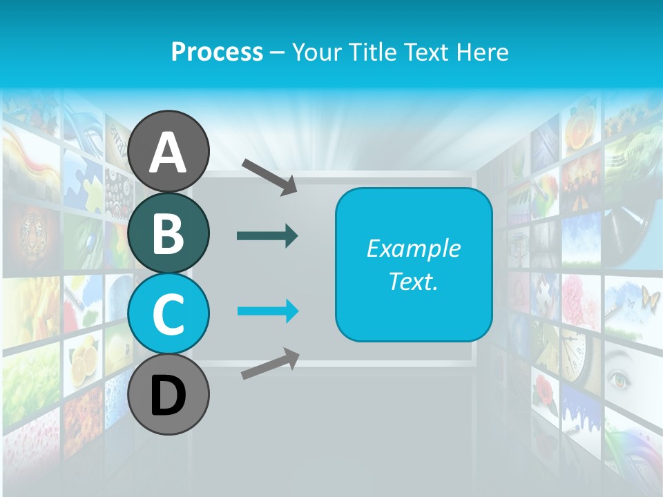 Equipment Flat Gallery PowerPoint Template