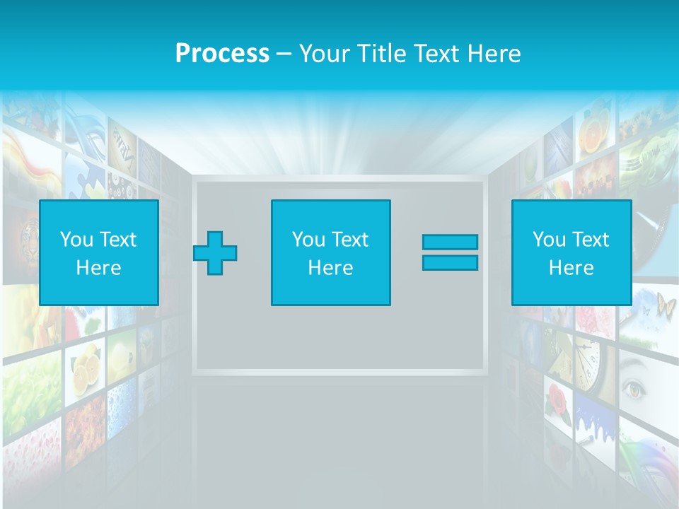 Equipment Flat Gallery PowerPoint Template