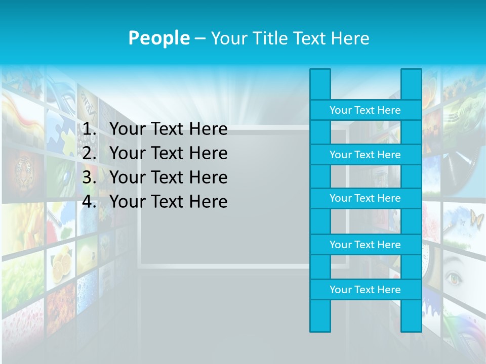 Equipment Flat Gallery PowerPoint Template