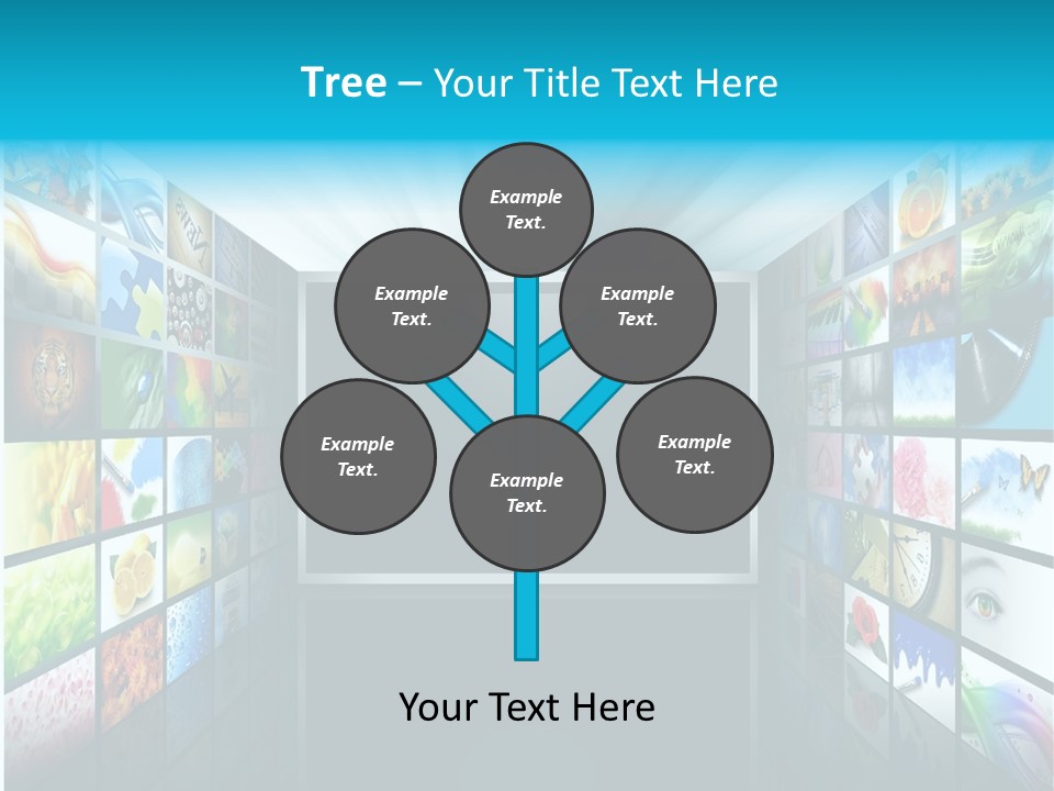 Equipment Flat Gallery PowerPoint Template