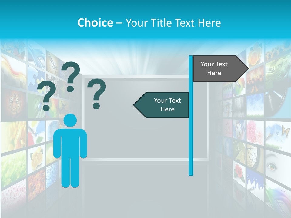 Equipment Flat Gallery PowerPoint Template