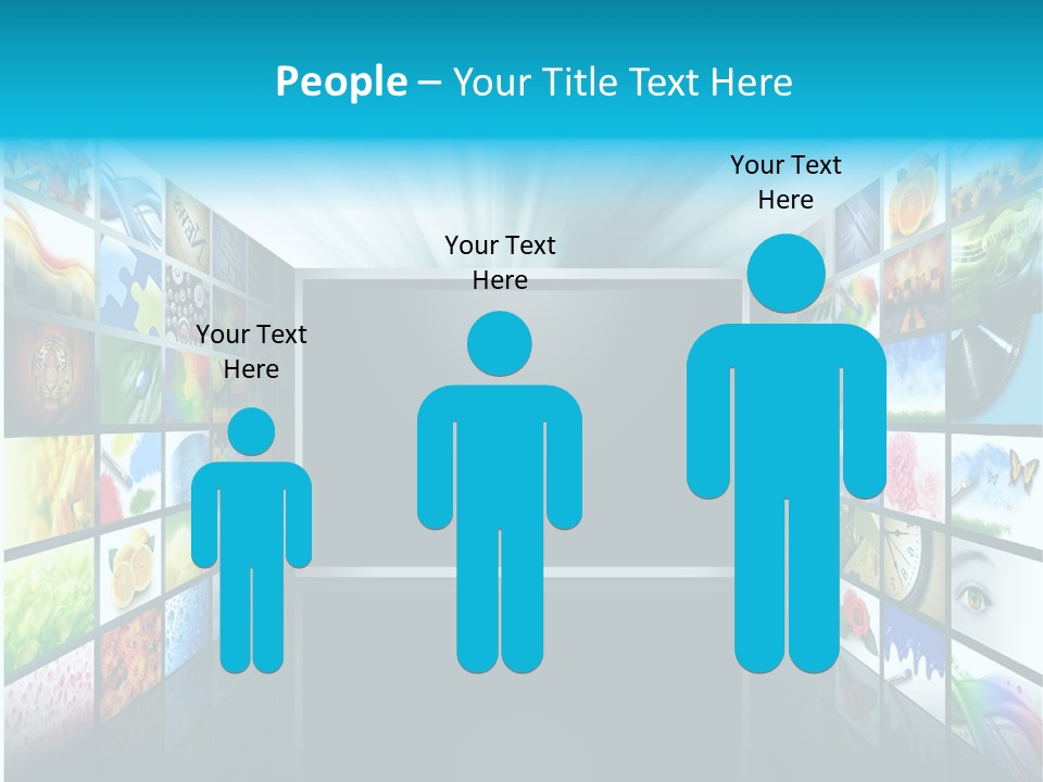 Equipment Flat Gallery PowerPoint Template
