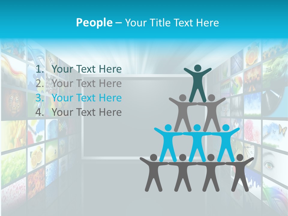 Equipment Flat Gallery PowerPoint Template