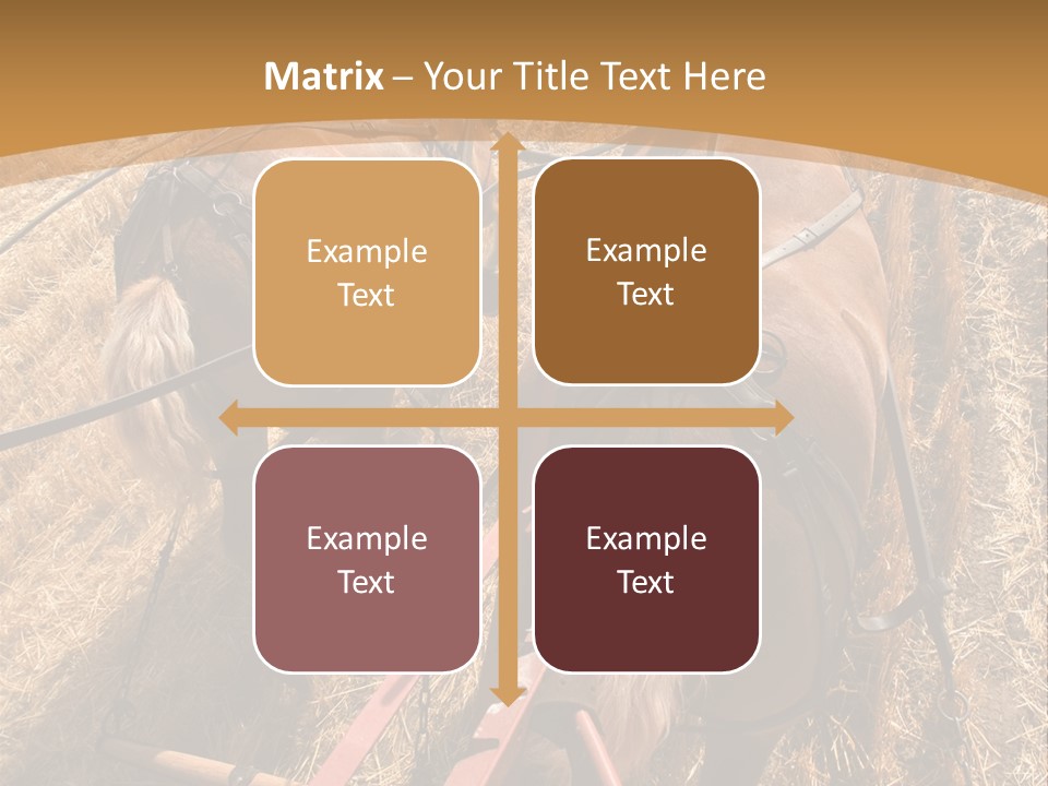 Animal Large Work PowerPoint Template