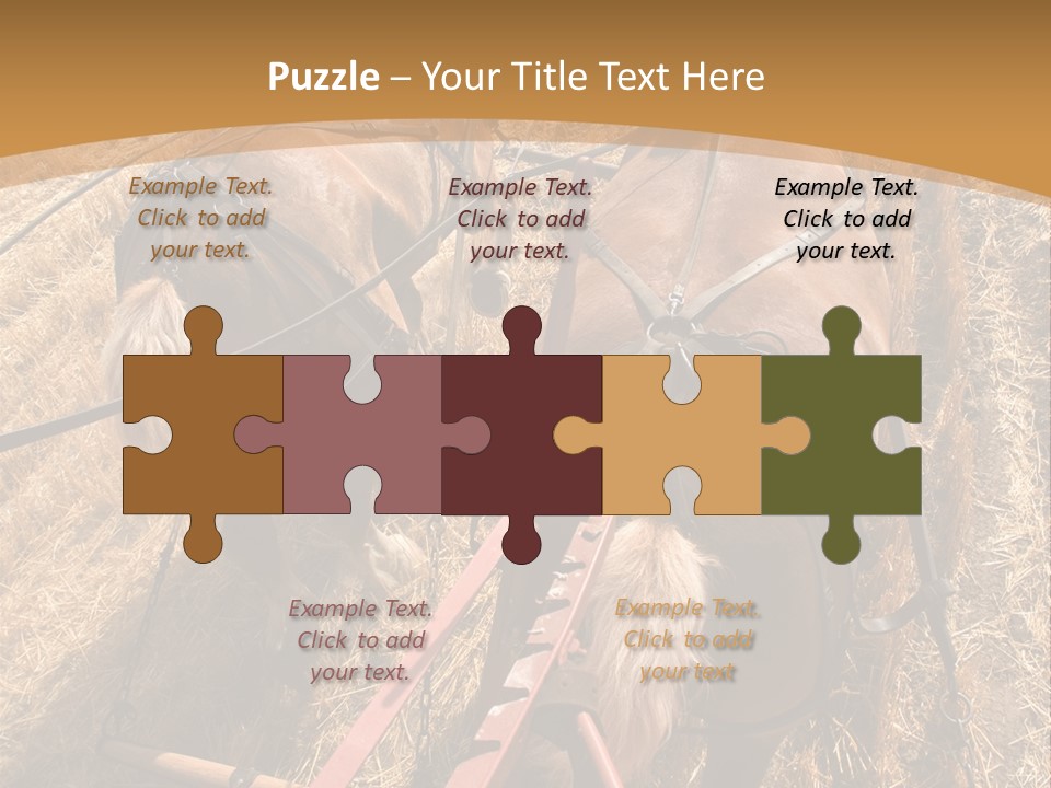 Animal Large Work PowerPoint Template