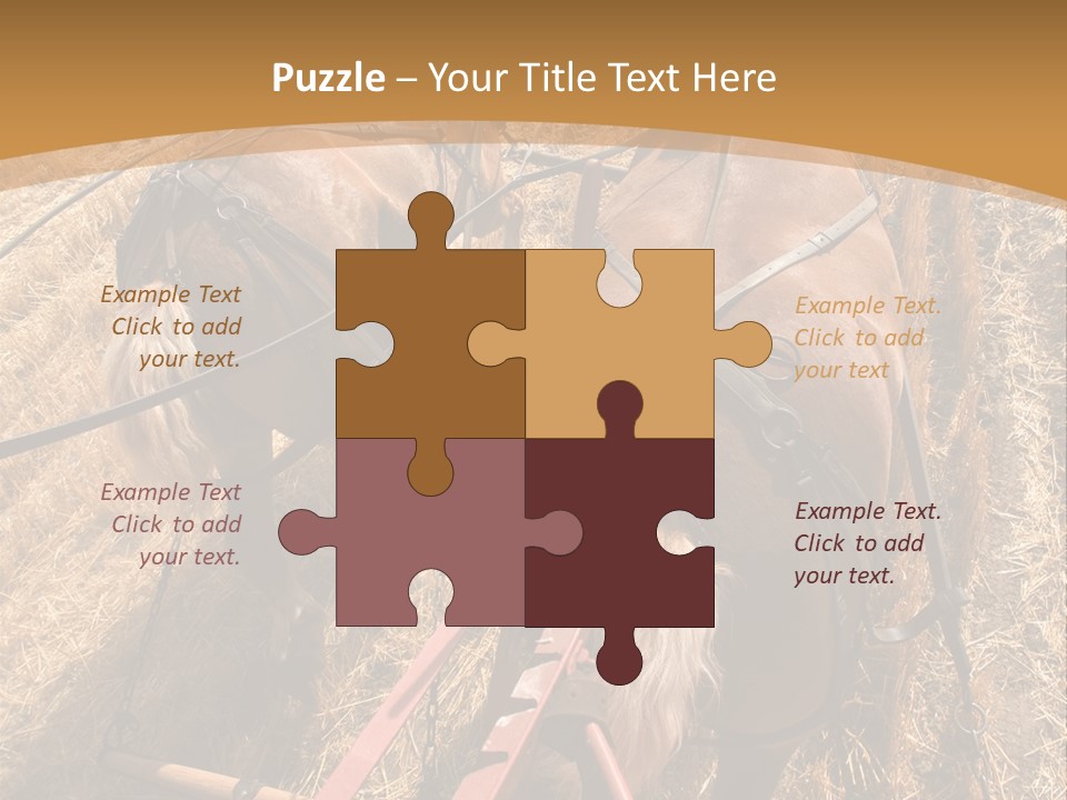 Animal Large Work PowerPoint Template