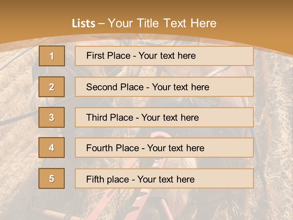 Animal Large Work PowerPoint Template
