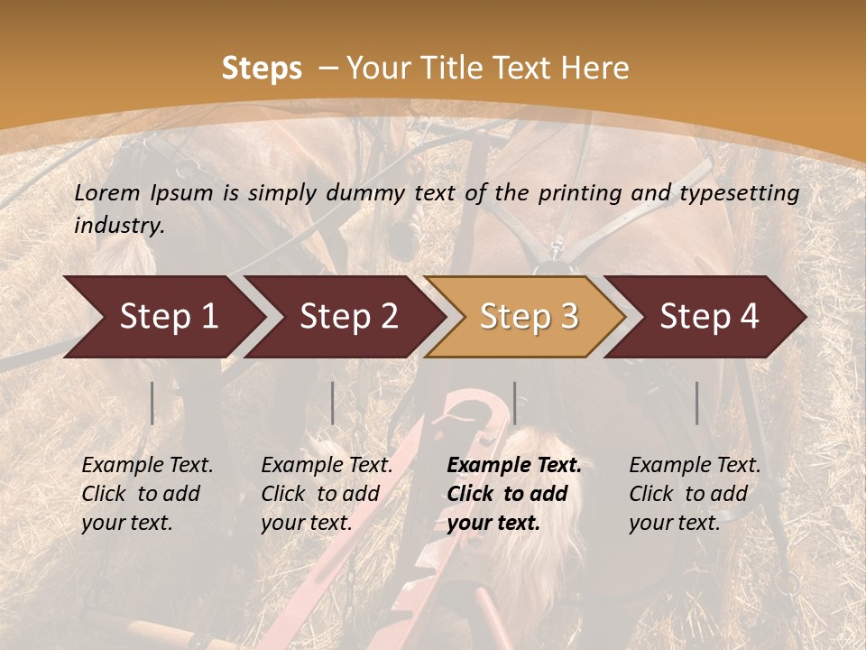 Animal Large Work PowerPoint Template
