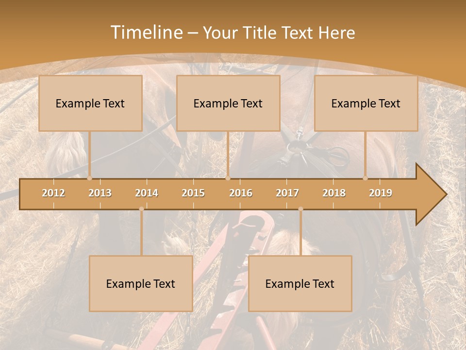 Animal Large Work PowerPoint Template