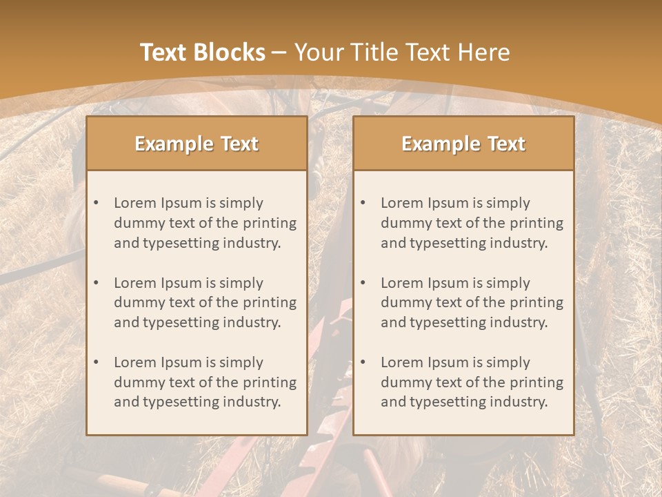 Animal Large Work PowerPoint Template