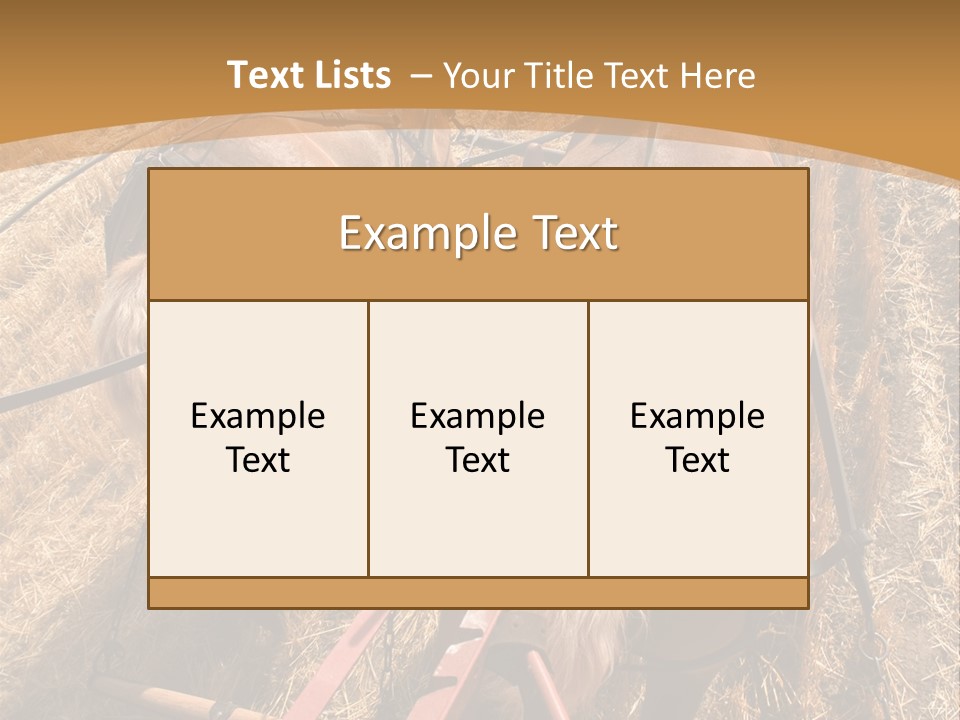 Animal Large Work PowerPoint Template