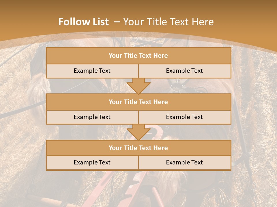 Animal Large Work PowerPoint Template