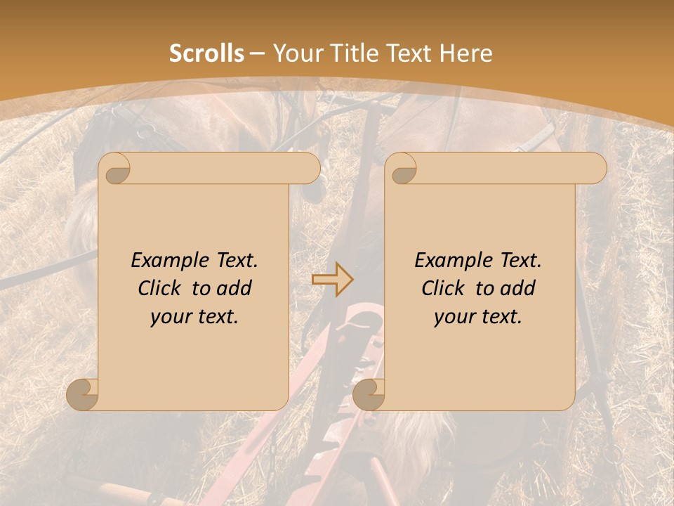 Animal Large Work PowerPoint Template