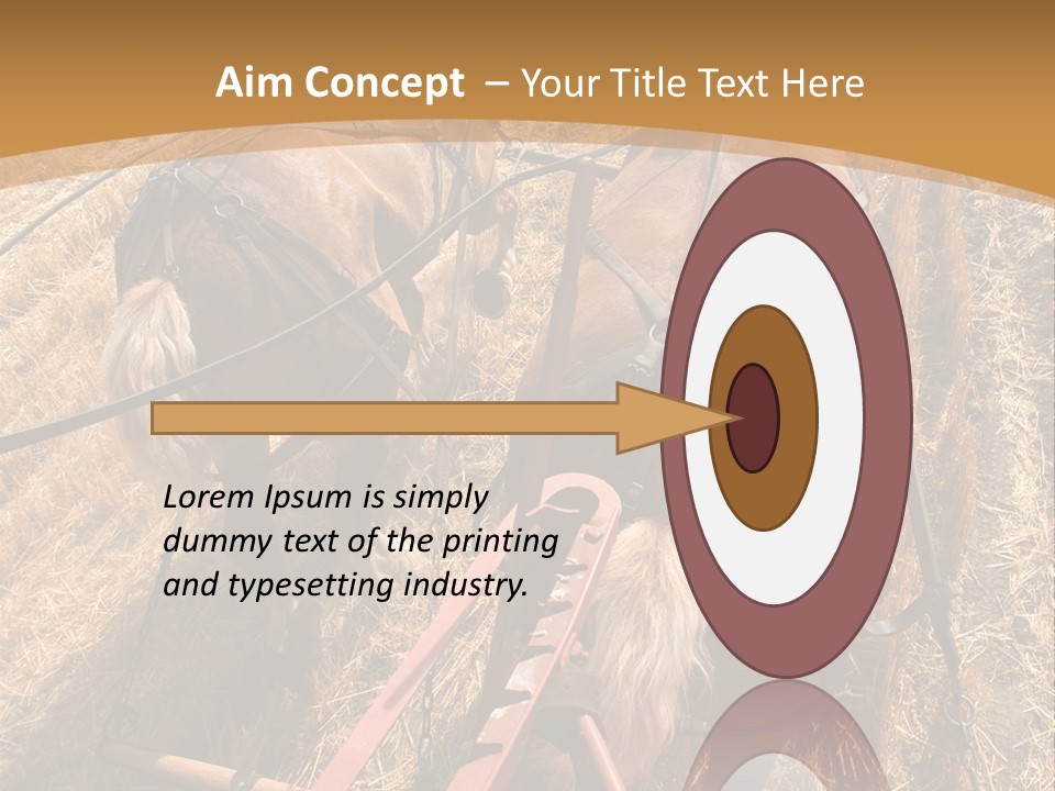 Animal Large Work PowerPoint Template