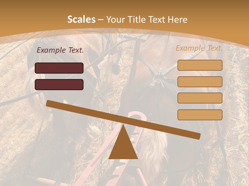 Animal Large Work PowerPoint Template