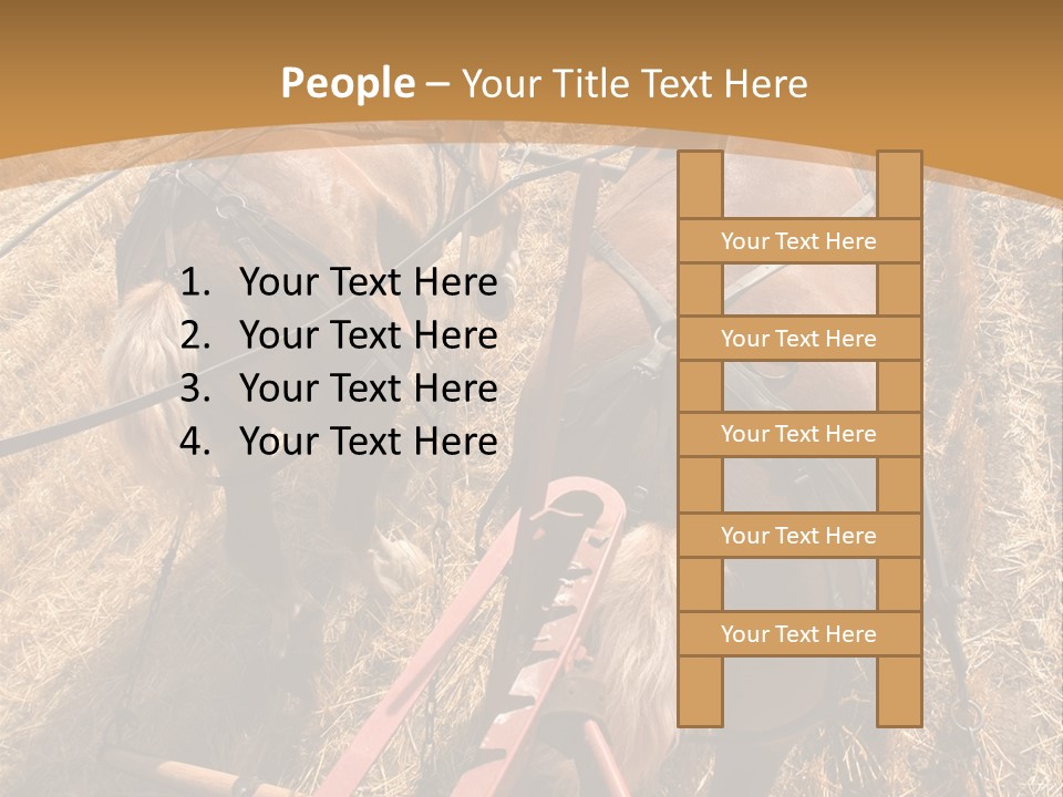 Animal Large Work PowerPoint Template