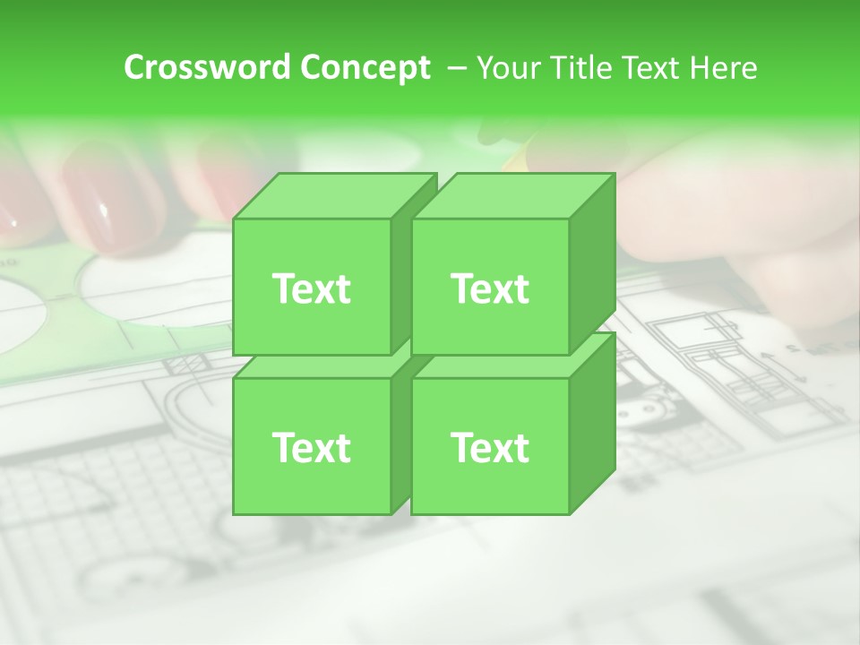 Worker Draft Woman PowerPoint Template