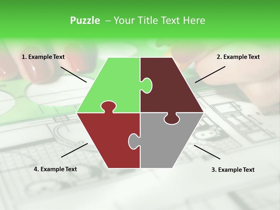 Worker Draft Woman PowerPoint Template