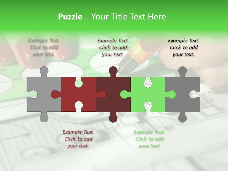 Worker Draft Woman PowerPoint Template