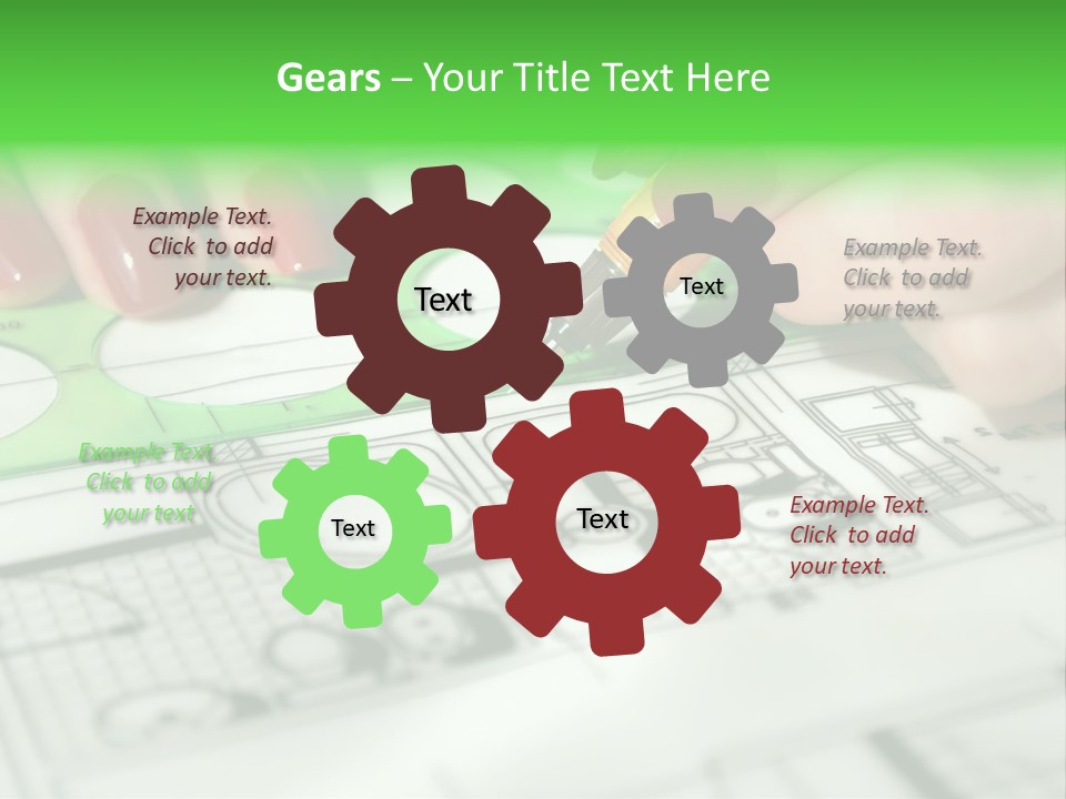 Worker Draft Woman PowerPoint Template