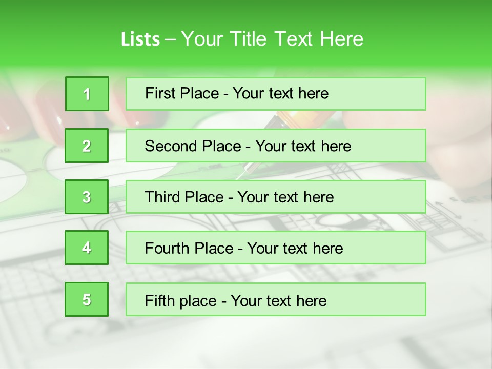 Worker Draft Woman PowerPoint Template