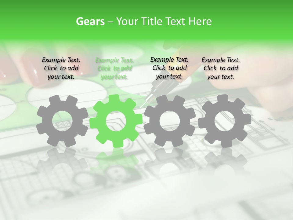 Worker Draft Woman PowerPoint Template