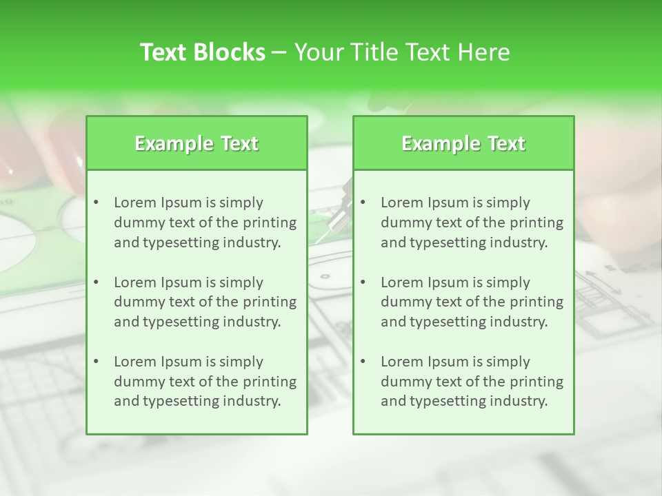 Worker Draft Woman PowerPoint Template