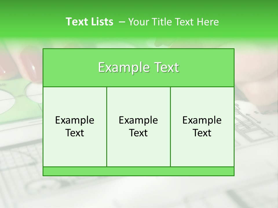 Worker Draft Woman PowerPoint Template
