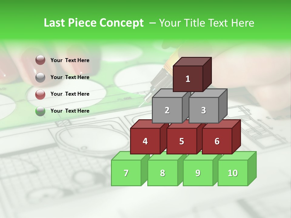 Worker Draft Woman PowerPoint Template