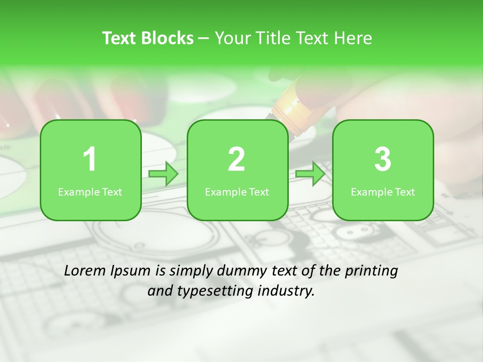 Worker Draft Woman PowerPoint Template