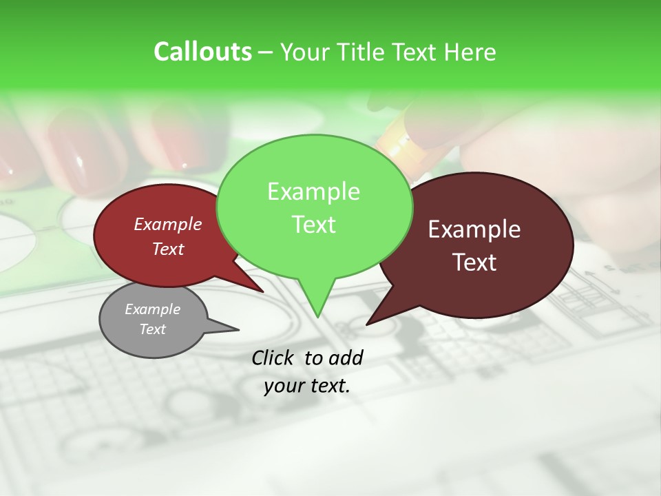 Worker Draft Woman PowerPoint Template