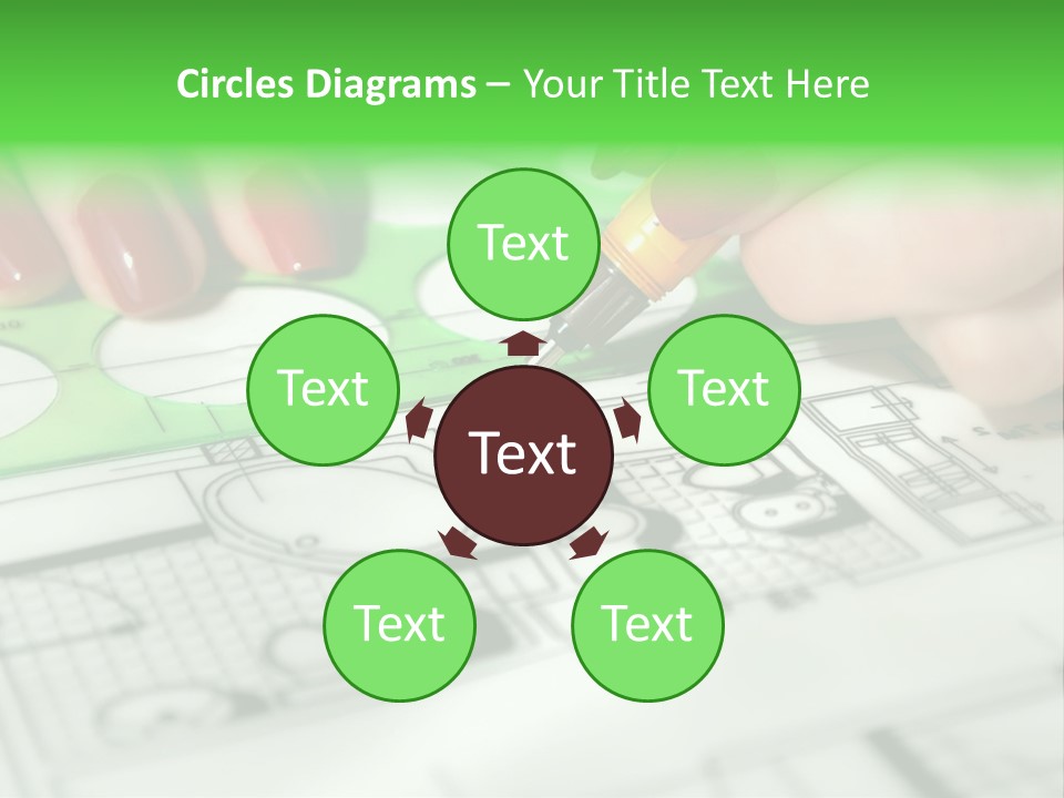 Worker Draft Woman PowerPoint Template