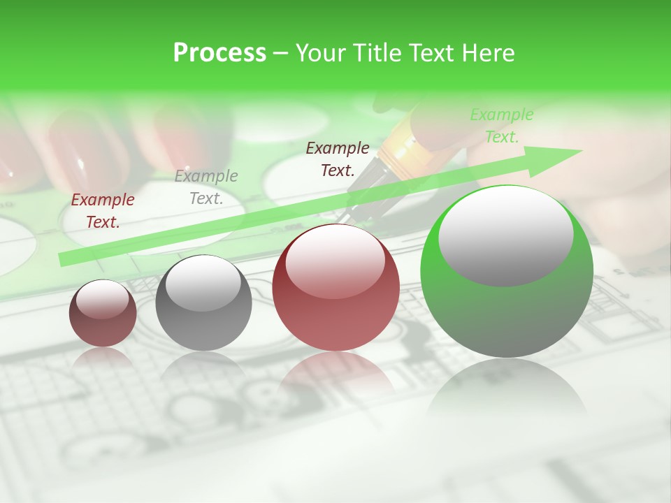 Worker Draft Woman PowerPoint Template