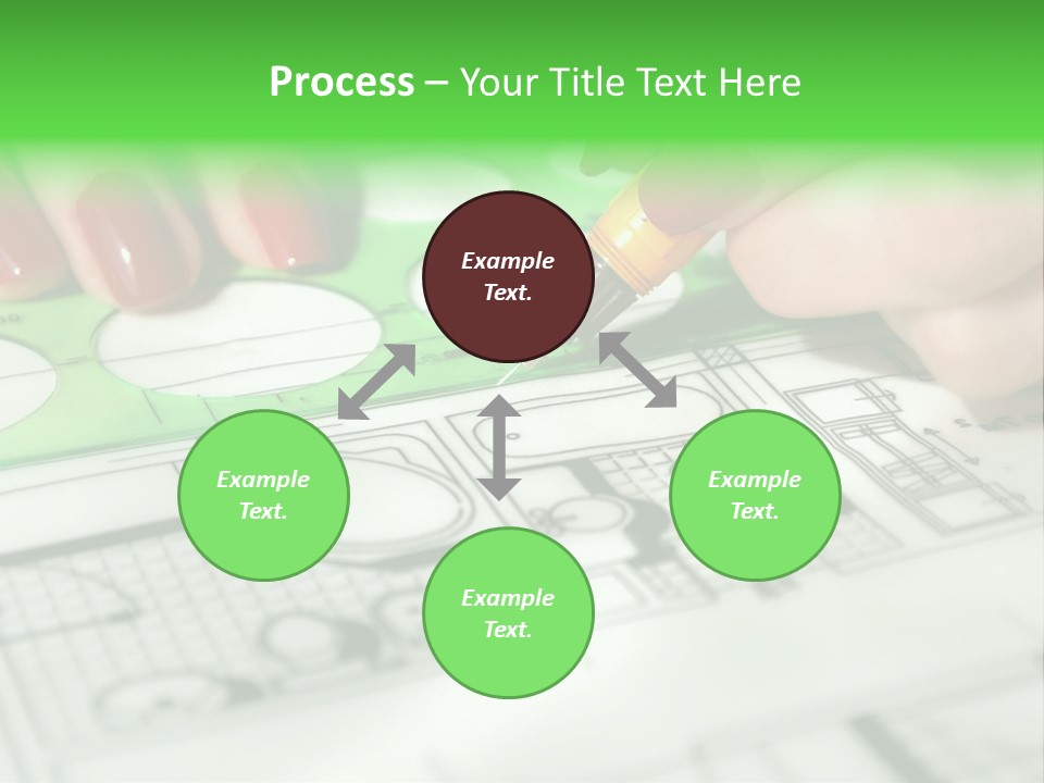 Worker Draft Woman PowerPoint Template