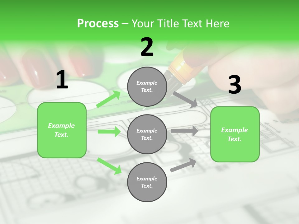 Worker Draft Woman PowerPoint Template