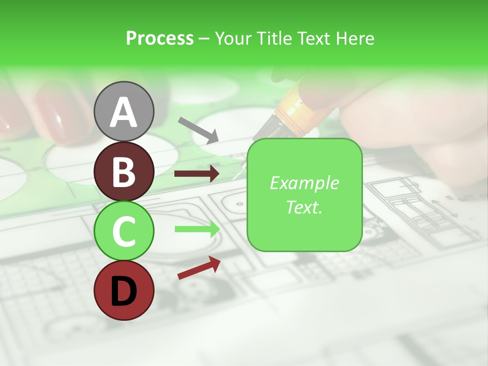Worker Draft Woman PowerPoint Template