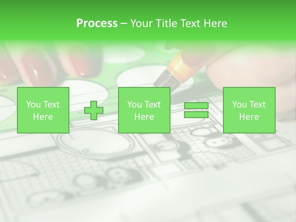 Worker Draft Woman PowerPoint Template