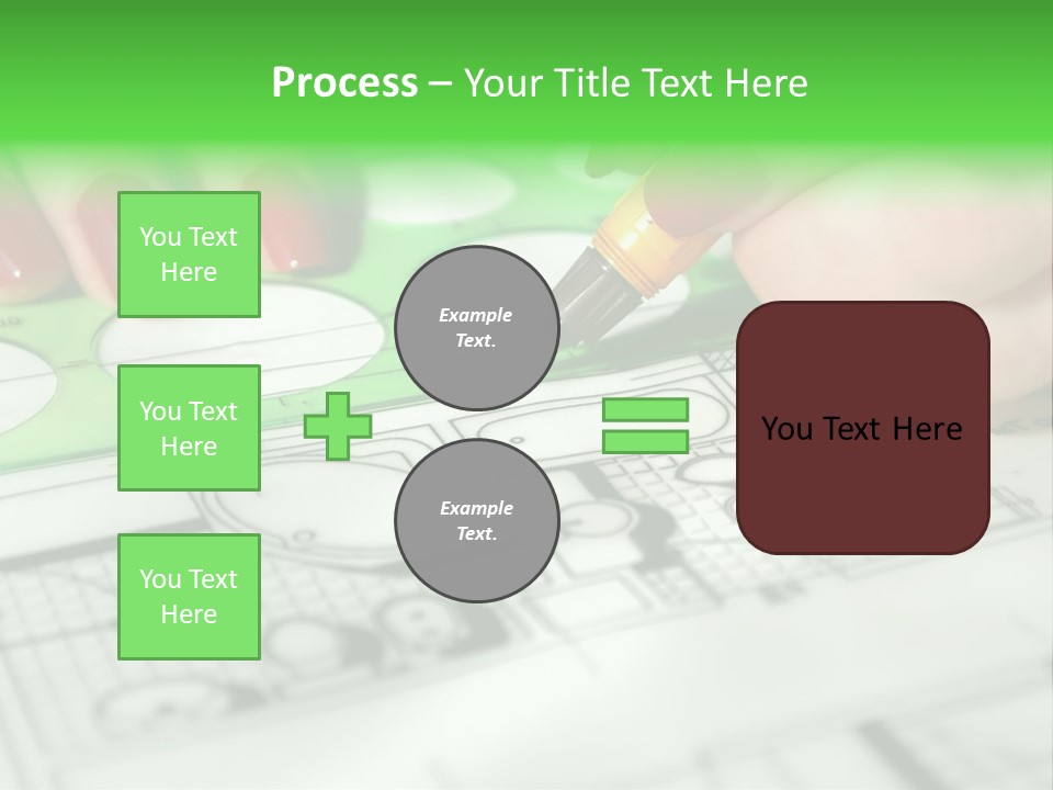 Worker Draft Woman PowerPoint Template