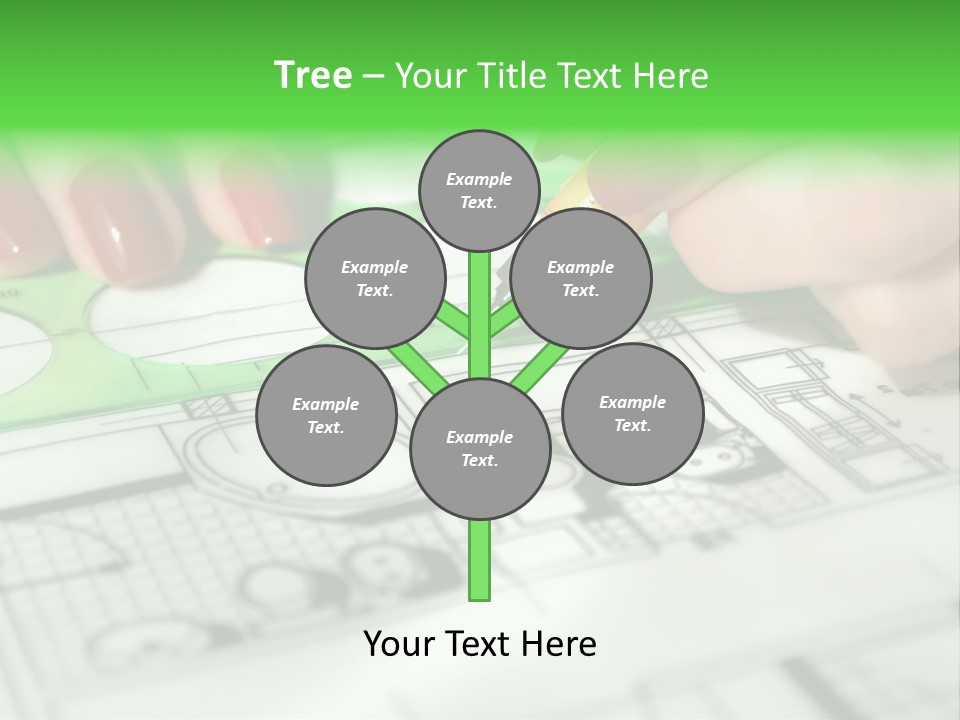 Worker Draft Woman PowerPoint Template