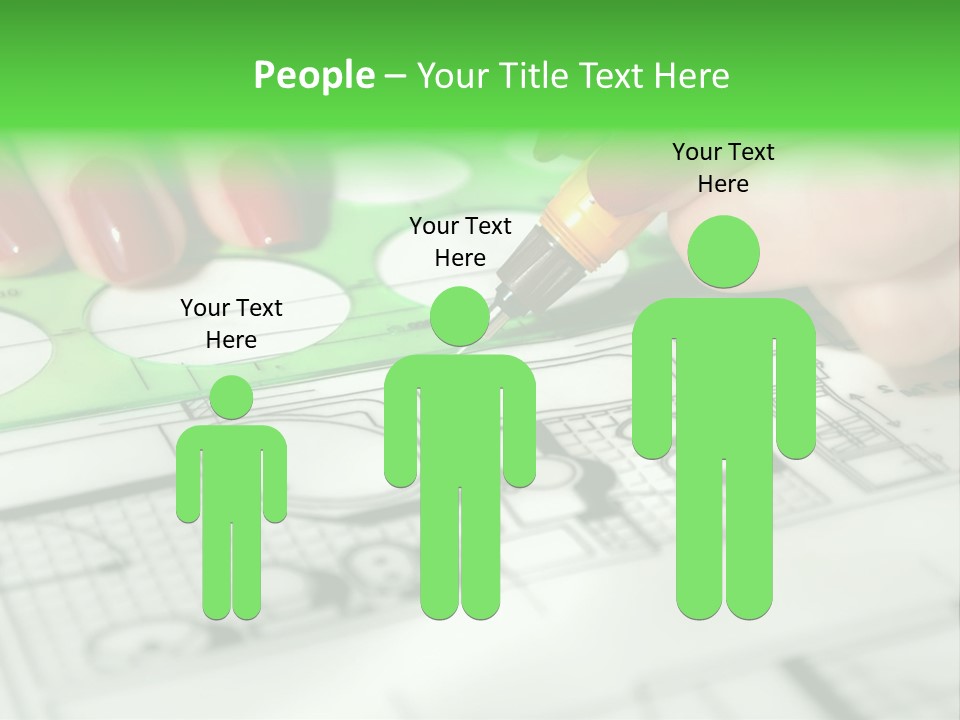 Worker Draft Woman PowerPoint Template