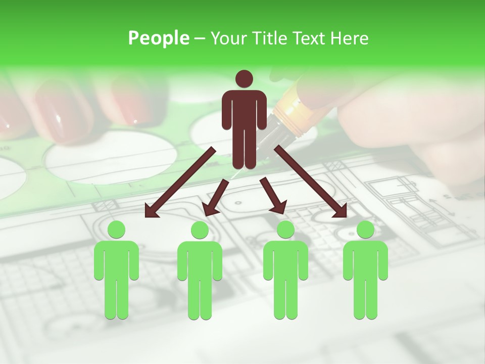 Worker Draft Woman PowerPoint Template