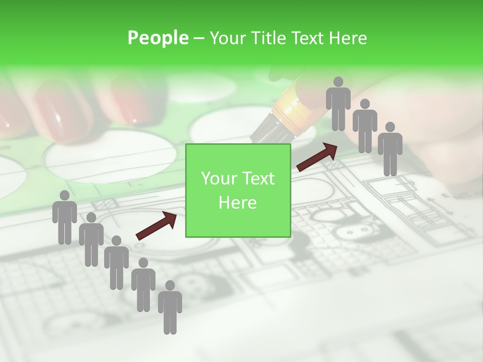 Worker Draft Woman PowerPoint Template