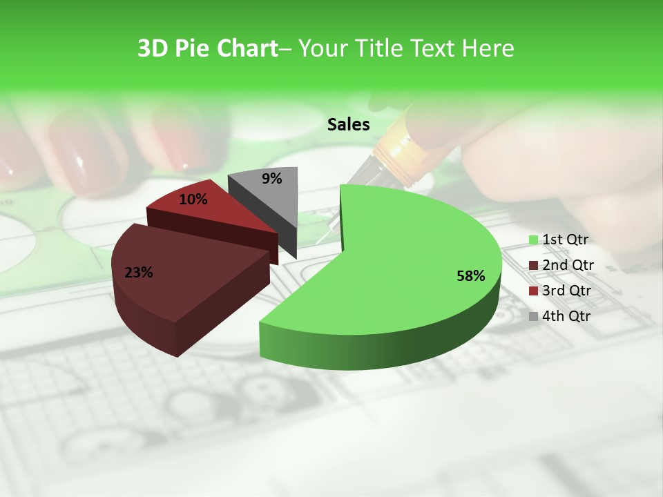 Worker Draft Woman PowerPoint Template