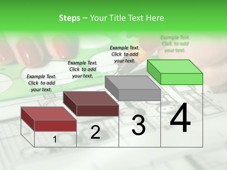Worker Draft Woman PowerPoint Template