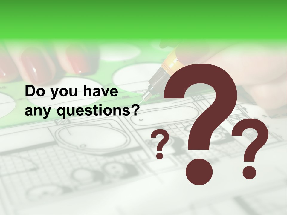 Worker Draft Woman PowerPoint Template