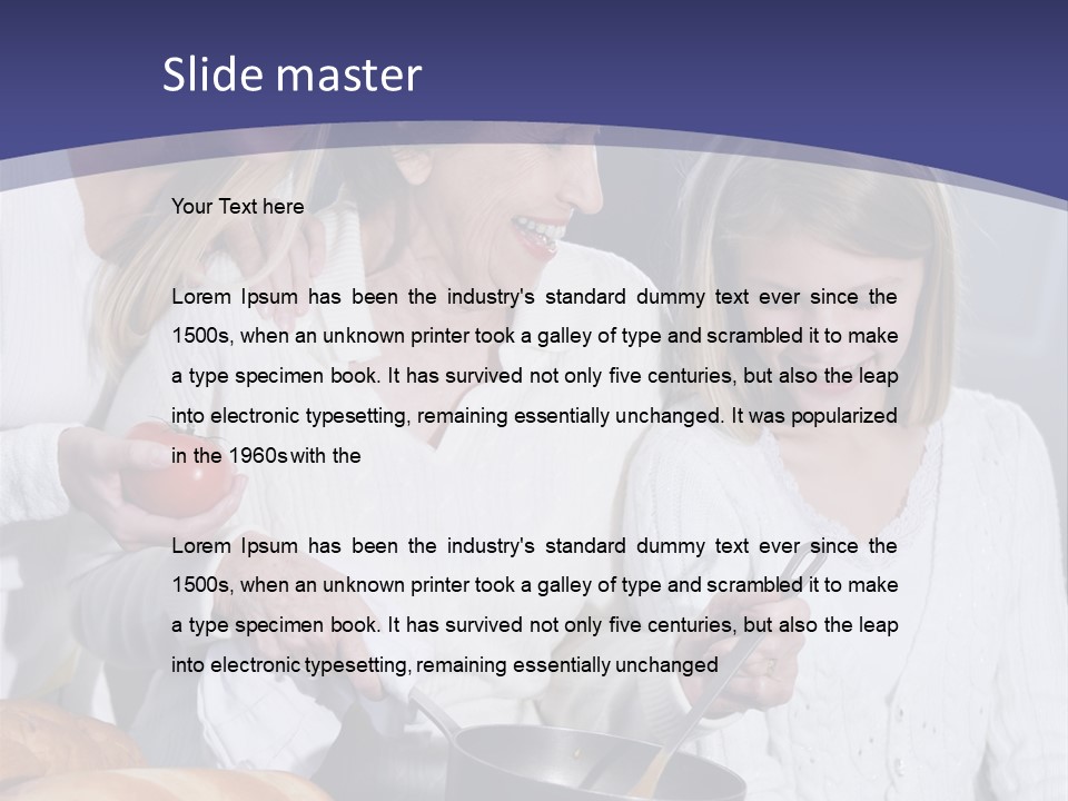 Diet System Clot PowerPoint Template