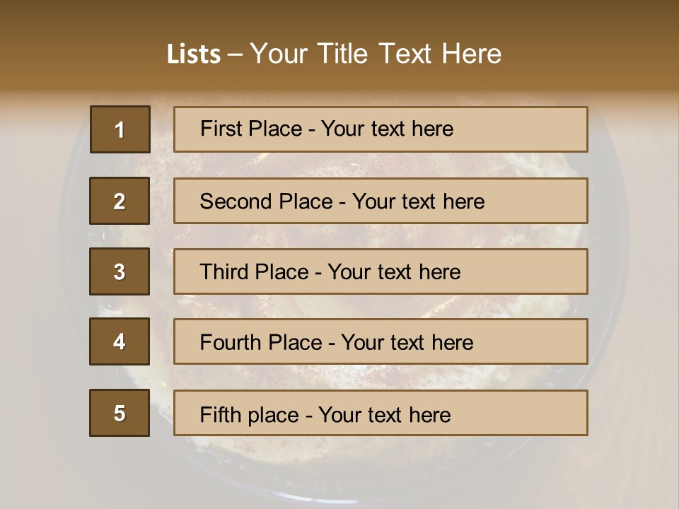 Bowl Delicious Chef PowerPoint Template